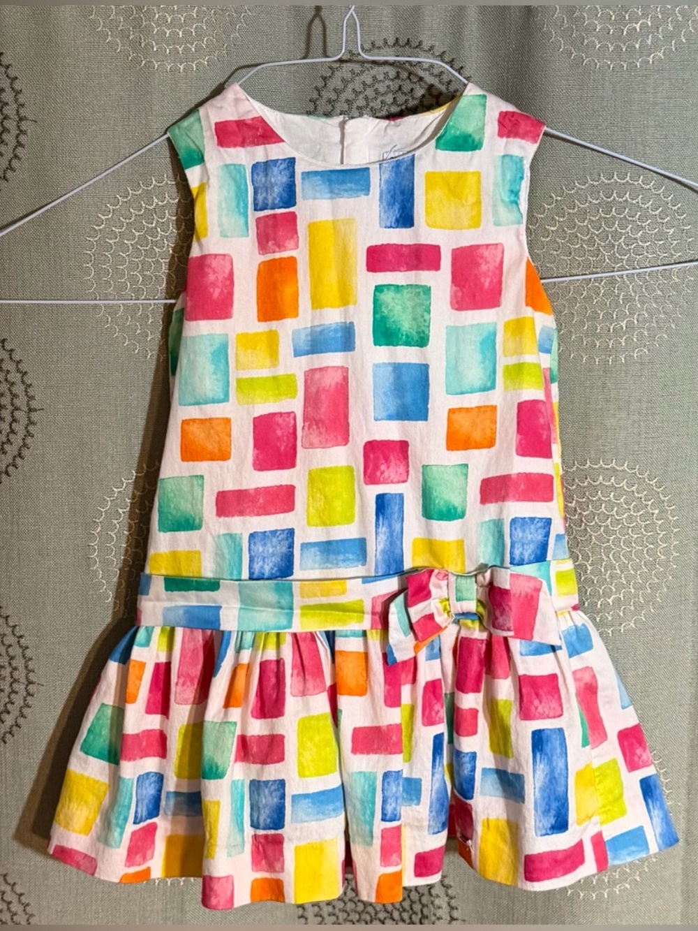 Mayoral - Girl’s Multicolor Tie-Dye Sleeveless Dress, Size - 24 months